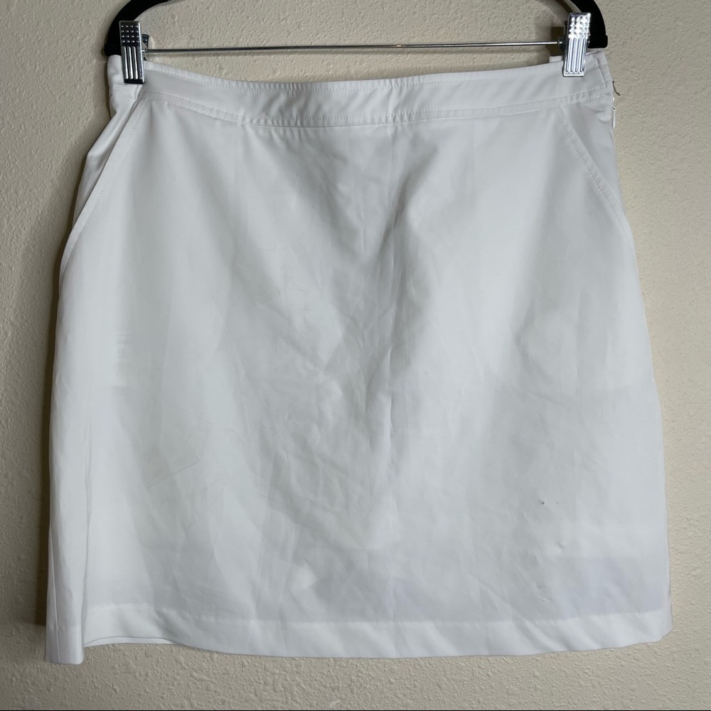 Fairway & Greene White Golf Skort